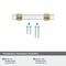 Amerock Glacio 3 in 76 mm Center-to-Center Clear/Champagne Bronze Cabinet Pull BP36659CCZ - alternate 4