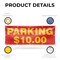 Signmission Parking $10 Dollars, 48 Inch x 120 Inch, Vinyl Banner B-120-30775 - alternate 2