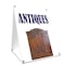 Signmission Antiques, 24 Inch x 18 Inch A-frame Yard Sign, Plastic Sign SBC-1824-Antiques - alternate 1
