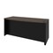 Bestar Connexion 72W Desk Shell, Antigua & Black 93400-000052 - alternate 1