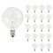 Bulbrite G16.5 Krystal Touch Krypton Bulb, Candelabra Screw Base E12, 25W, Clear, 20PK 861255 - alternate 1