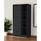 Homeroots 35" Black Drawer Combo Dresser 534925 - alternate 4