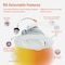 Halo 5/6'' Selectable CCT Integrated LED Recessed Light Trim 600 Lm./1000 Lm. RA56LS9FSD2W1EWH - alternate 4