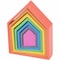 Tickit Rainbow Architect Houses, 7-Piece Set 73542 - alternate 1
