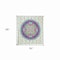 Homeroots 88" X 84" Green Purple And White Floral Cotton Hanging Tapestry 397423 - alternate 3