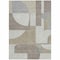 Homeroots 8' X 10' Khaki And Silver Geometric Washable Indoor Outdoor Area Rug 617923 - alternate 5