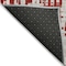 Homeroots 10' X 14' Red And Ivory Abstract Washable Indoor Outdoor Area Rug 602520 - alternate 2