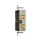 Eaton Wiring Devices Eaton GFCI Receptacle, 125 V, 15 A, NEMA: NEMA 5-15R, Back, Side Wiring, Brown GF15B - alternate 2