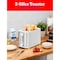 Betty Crocker Betty Crocker2-Slice Toaster, 900W, Variable Toast Shade Control, High Lift Feature, White BC-5632W - alternate 2