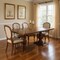 Homeroots 75" Dark Brown Wood Double Pedestal Base Dining Table 554334 - alternate 3