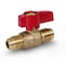 Everflow Flare Gas Ball Valve, Brass 1/2" FTGV-12R12R - alternate 1