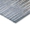 Homeroots 3' X 5' Sky Blue And Denim Blue Striped Washable Indoor Outdoor Area Rug 578004 - alternate 2