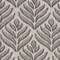 Homeroots 3' X 4' Charcoal Floral Indoor Outdoor Area Rug 527644 - alternate 3