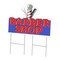 Signmission Barber Shop Yard Sign & Stake outdoor plastic coroplast window, C-DC-2436-Barber Shop C-DC-2436-Barber Shop - alternate 1