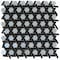 Apollo Tile Black 11.7 in x 11.9 in Glass Glossy Floor and Wall Mosaic Tile 9.67 sqft/case, 10PK APLAHX8823A - alternate 1
