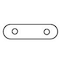 Tsubaki Roller Chain, British, 06B ANSI, 10 ft. RF06BRB - alternate 2