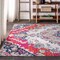 Jonathan Y Bohemian FLAIR Boho Vintage Medallion Multi 4 ft. x 6 ft. Area Rug BMF105A-4 - alternate 2