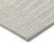 Homeroots 9' X 12' Beige And Ivory Geometric Washable Indoor Outdoor Area Rug 596900 - alternate 4