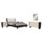 Homeroots Four Piece Beige Solid and Manufactured Wood Bedroom Set With Mirror 343984 - alternate 1