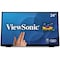 Viewsonic 24" Ergonomic 1080p IPS Docking Monitor with USB-C 90W PD and RJ45. TD2465 - alternate 1