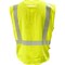 Reflective Apparel ANSI Type R Class 2 Dual-Certified AR/FR Solid Vest with "D" Ring Access, 9.1 cal/cm2 509FRGS-LM-4X - alternate 2