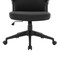Leisuremod Nexa High Back Swivel Office Chair with Headrest and Nylon Base NO52BLL - alternate 3