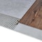 M-D Building Products 3/8 in. x 96 in. Pewter Aluminum Tile Edge 31352 - alternate 5