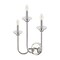 Z-Lite Allistair 3-Light Wall Sconce, 15 in W, Polished Nickel 352-3S-PN - alternate 2