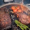 Kamado Joe Classic II Grill, 256 sqin Primary Cooking Surface, 660 sqin Secondary Cooking Surface, Red KJ23RHC - alternate 2
