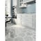 Apollo Tile 11x11 Carrrara Grey, Thassos White Marble Polished Floor and Wall Mosaic Tile 4.3 sqft/case, 5PK APLDC88G34A - alternate 4