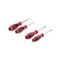 Tekton Phillips and Slotted Screwdriver Set - 4 Inch Shanks, 4-Piece (#1-#2, 3/16-1/4 in.) DWZ90002 - alternate 5