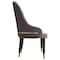 Leisuremod Elara Collection Wooden Dining Chair in Two-Tone Taupe, 4PK EC59TP4 - alternate 4