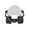 Msa Safety V-Gard Hard Hat-Mounted Earmuffs, Dielectric, Upgraded Fork Design, NRR 31 dB, Foam, Black/Red 10190358 - alternate 4