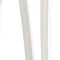 Homeroots Set of Four 26" White Heavy Duty Plastic Low Back Outdoor Counter Height Bar Chairs 565357 - alternate 4