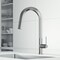 Vigo Hart Hexad Single Handle Pull-Down Spout Kitchen Faucet in Stainless Steel VG02034ST - alternate 3