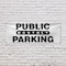 Signmission Public Monthly Parking, 18 Inch x 48 Inch, Vinyl Banner B-30818 - alternate 2