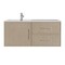 Cutler Razza Collection 42 in Wall Mount Modern Bathroom Vanity - Flavie FV-RAZ-FLAVIA42 - alternate 3