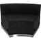 Flash Furniture Hercules Alon Concave Chair, Black Back, 41-1/2 in W 25-1/4" L 27" H, Leather Seat ZB-803-INSEAT-BK-GG - alternate 1