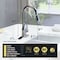 Anzzi Touchless Pull-Down Faucet with Fan Sprayer in Stainless Steel KF-AZ301SS - alternate 3