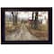 Homeroots The Road Home Black Framed Print Wall Art 415254 - alternate 1
