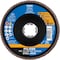 Pferd 5'' X-LOCK POLIFAN Flap Disc - Z PSF STEELOX, Zirconia, 80 Grit, Conical 60766 - alternate 4