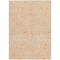Homeroots 3' X 5' Peach And Ivory Abstract Washable Indoor Outdoor Area Rug 598992 - alternate 4