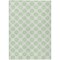 Homeroots 9' X 12' Mint Green And Ivory Polka Dot Washable Indoor Outdoor Area Rug 614921 - alternate 5