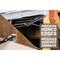 Spec Ops 18in Flat Pry Bar Crowbar, Teardrop Nail Puller, High-Carbon Steel SPEC-D18BAR - alternate 4