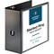Business Source Ring Binder, Black, Clear Sleeve BSN28451 - alternate 1