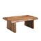 Homeroots 51" Brown Solid Wood Live Edge Coffee Table 565303 - alternate 2