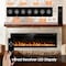 Edendirect 42 in. Insert-Type Electric Fireplace in Black, with Remote, 8H Timer, 5-Speed Flames ZR-WT-F42 - alternate 4