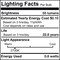 Bulbrite 20-Watt Equivalent T3 Non-Dimmable Festoon LED Light Bulb Warm White Light, 3PK 861533 - alternate 4