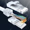 Maximm Cat6 Ethernet Cable 25ft 10Gbps 550MHz UTP, 10PK, White, 10PK CAT625FT10PKWhite - alternate 3