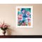 Homeroots Tropical Flowers 2 White Framed Print Wall Art 407884 - alternate 2